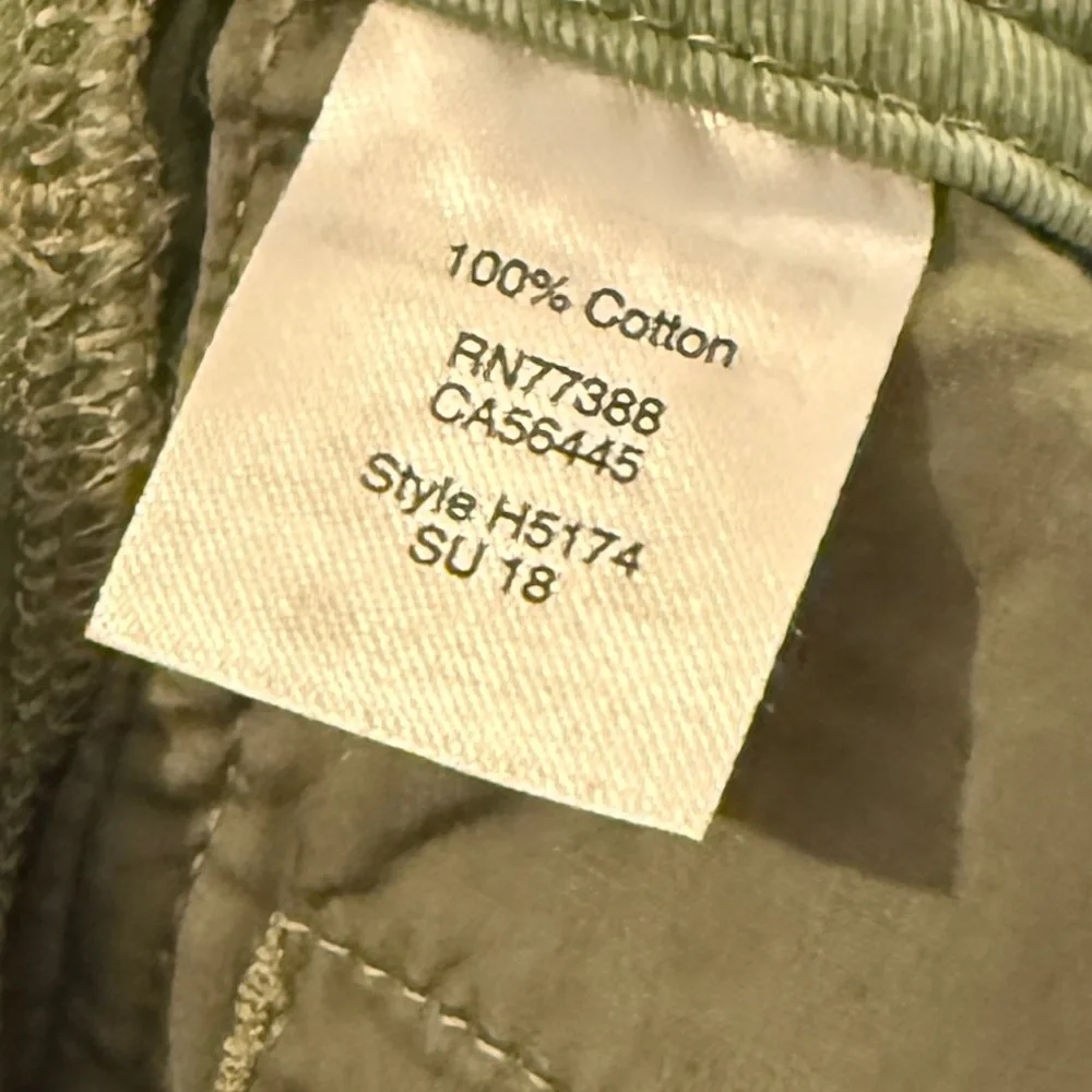 J. CREW Olive Green Women’s Slim Boyfriend Chino Pants Size 00 - Picture 4 of 4